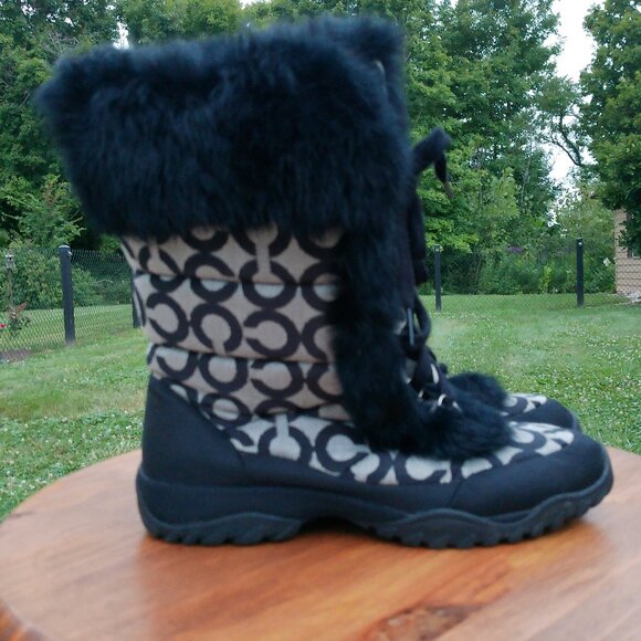 Coach Jennie Boot 8.5B Black - Picture 1 of 6